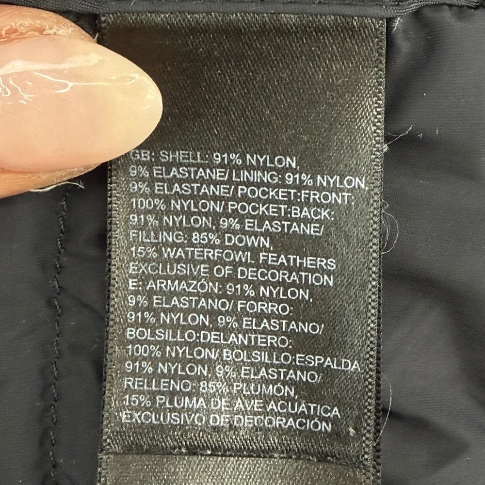 The North Face Puffer Jacket Sz M Quilted Down 700 FiIl insulated Full Zip Coat